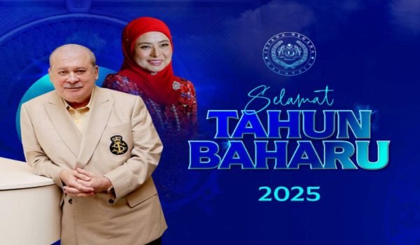 Agong, Raja Permaisuri zahir ucapan Tahun Baharu 2025