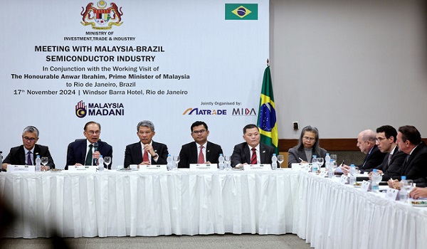 PM gesa syarikat Malaysia teroka peluang kerjasama dengan Brazil