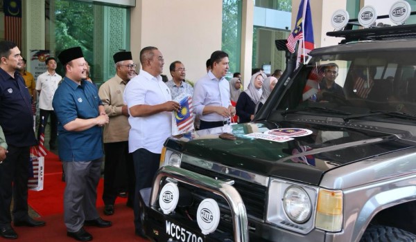 50 buah kenderaan berkonvoi dalam program Kembara Jiwa Merdeka di Kedah