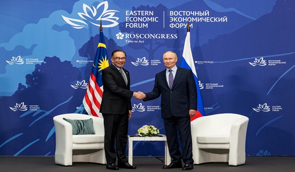 Anwar jumpa Putin, KL perkukuh kerjasama dengan Moscow