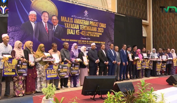 634 pelajar cemerlang terima hadiah Yayasan Terengganu