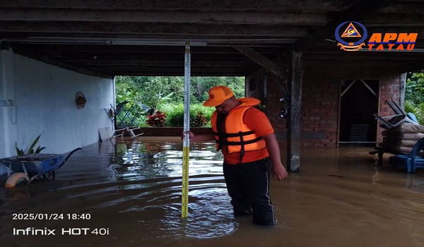 Banjir Sarawak: 1 PPS masih aktif di Bintulu