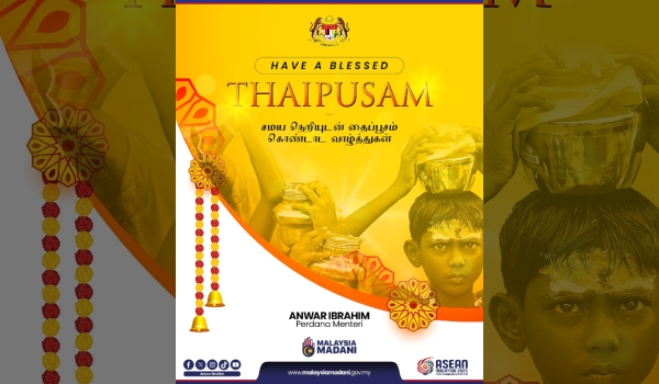 Thaipusam simbol ketabahan, perpaduan dan pengorbanan