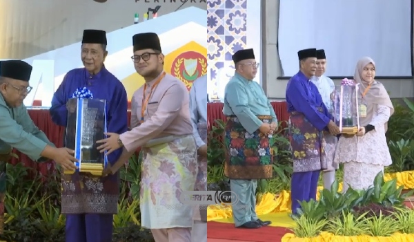 Muhammad Ammar Mukhlis dan Nurul Husna, johan Tilawah Al-Quran negeri Kedah