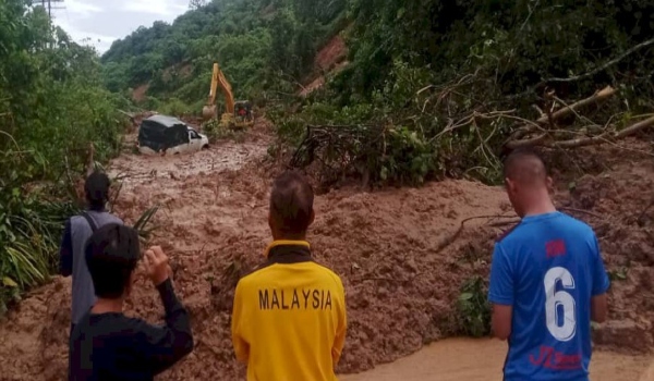 Runtuhan Besar: Jalan KK-Keningau-Tenom ditutup sepenuhnya