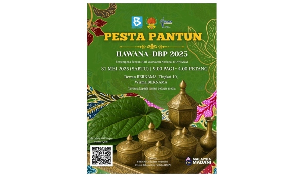 Petugas media dijemput sertai Pesta Pantun sempena HAWANA 2025