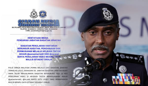 Pengarah Jabatan Siasatan Jenayah Bukit Aman, Datuk M Kumar