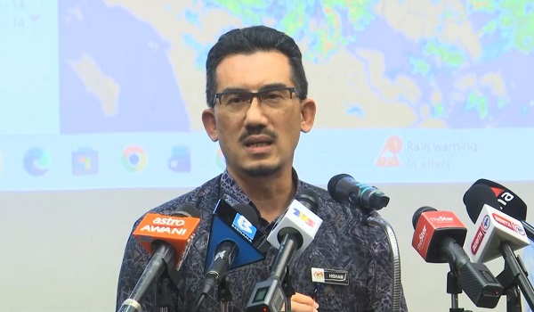 Senyar: Hujan lebat, angin kencang dijangka bermula tengah malam ini