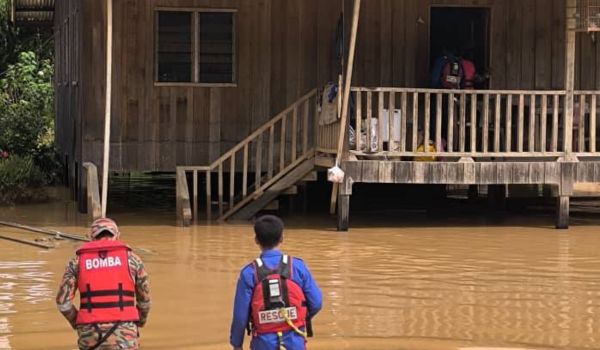 Banjir di Sook, 392 penduduk dipindahkan ke tiga PPS