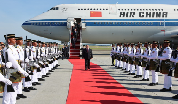Perdana Menteri China, Li Qiang tiba di Malaysia pada Ahad bagi menghadiri siri mesyuarat Sidang Kemuncak ASEAN/BERNAMA