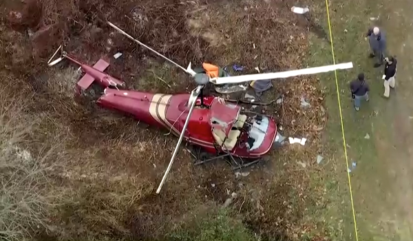 Seorang maut, dua helikopter bertembung di New Jersey