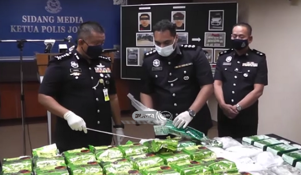Polis tahan 2 lelaki, rampas dadah RM1.9 juta