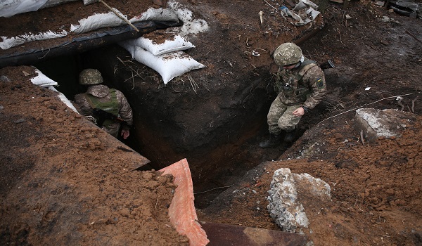 Ukraine tentera Disangka mati