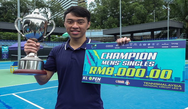 Tenis: Hao Sheng, Zenn juarai Terbuka KL