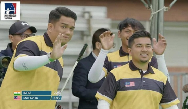 Skuad memanah negara rangkul emas Piala Asia Touyuan