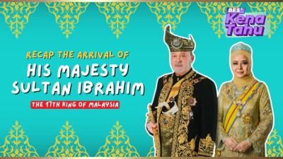 BES+KENA TAHU - Recap the arrival of His Majesty Sultan Ibrahim