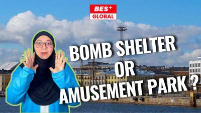 BES+GLOBAL : Bomb Shelter or Amusement Park?