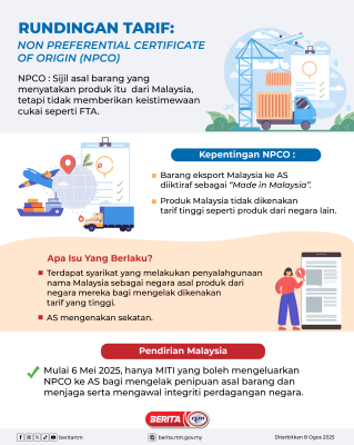 RUNDINGAN TARIF: NON PREFERENTIAL CERTIFICATE OF ORIGIN (NPCO)