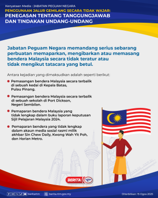 PENGGUNAAN JALUR GEMILANG SECARA TIDAK WAJAR: PENEGASAN TENTANG TANGGUNGJAWAB DAN TINDAKAN UNDANG-UNDANG