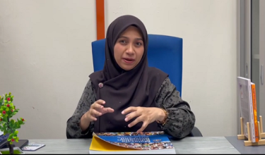 Pensyarah Kanan Jabatan Komunikasi dan Media, Universiti Pendidikan Sultan Idris (UPSI), Dr Siti Nor Amalina Ahmad Tajuddin/ Foto RTM