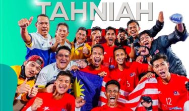 Skuad negara terpaksa akur untuk muncul selaku naib juar selepas tewas 2-5 di tangan pasukan gergasi Eropah, Belanda awal pagi tadi/FOTO FB Anwar Ibrahim