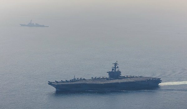 Kapal USS Abraham Lincoln. Foto AFP