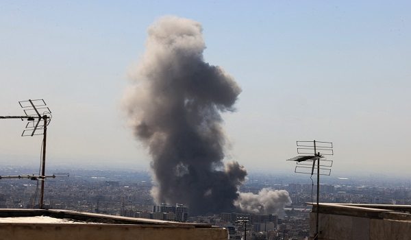 Letupan di Tehran / AFP