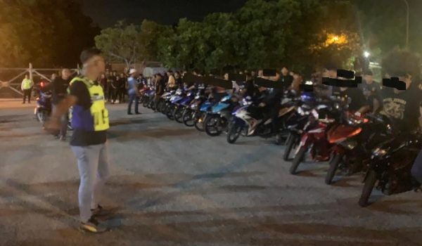 Foto Facebook Polis Melaka