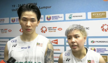Chen Tang Jie (kiri) dan Toh Ee Wei