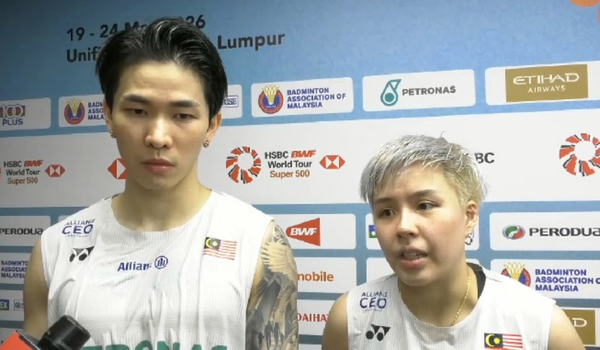 Chen Tang Jie (kiri) dan Toh Ee Wei