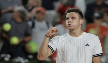 Pemain tenis Republik Czech, Jakub Mensik / AFP