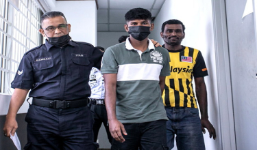 Tertuduh, M Thineshkumar, 23, didenda RM20,000 atau dipenjara sebulan oleh Mahkamah Majistret selepas mengaku bersalah memukul seekor anjing hingga cedera pada September lepas/BERNAMA