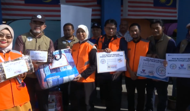 Program Misi Bantuan Banjir BBNGO di SK Kedai Tanjong, Pasir Mas