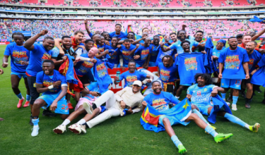 Para pemain DR Congo meraikan kejayaan mara ke Piala Dunia 2026 selepas tewaskan Jamaica / REUTERS