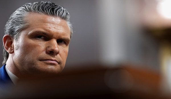U.S. Defense Secretary Pete Hegseth testifies before a Senate Armed Services Committee hearing on U.S. President Donald Trump's FY2027 budget request for the Department of Defense on Capitol Hill in Washington, D.C., U.S., April 30, 2026. REUTERS/Ken Cedeno