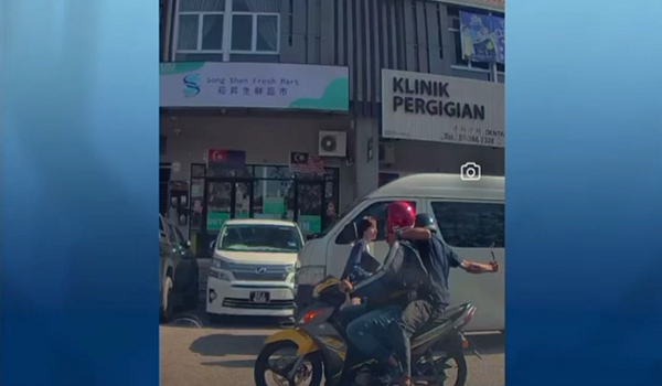 Suspek berjaya ditahan menerusi satu video tular