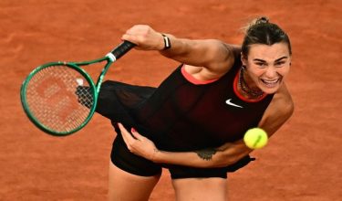 Bintang tenis Belarus, Aryna Sabalenka /AFP