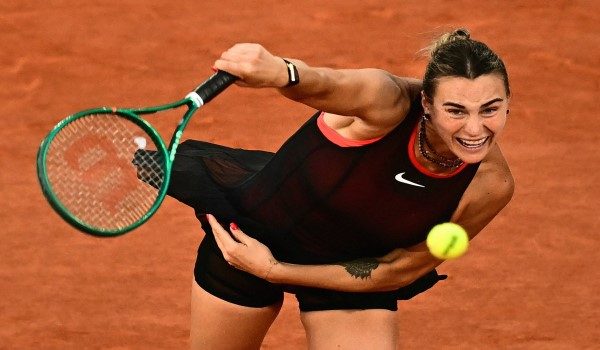 Bintang tenis Belarus, Aryna Sabalenka /AFP