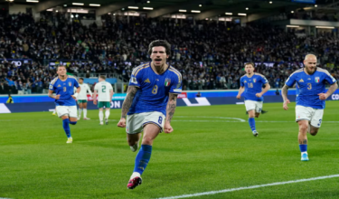 Pemain tengah Newcastle dan Itali, Sandro Tonali / REUTERS