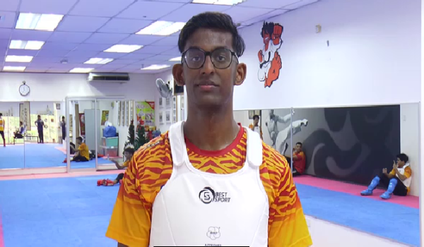 Atlet karate orang pekak negara, Yilamaran Vispalinggam/RTM