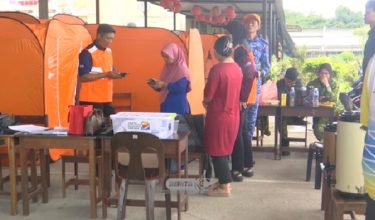 Penduduk terjejas banjir ditempatakan di PPS di Sarawak