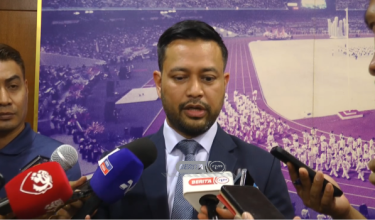 Ketua Pegawai Eksekutif Liga Bolasepak Malaysia (MFL), Datuk Stuart Ramalingam / Foto RTM