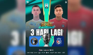 Perlawanan akhir Piala Cabaran 2025–2026 akan berlangsung pada Sabtu, 4 April 2026, pukul 9 malam di Stadium Bandaraya/Foto MFL