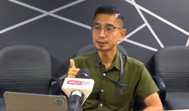 Ahli Akademik, Hisyamuddin Basabah ketika ditemui RTM di Kuching.