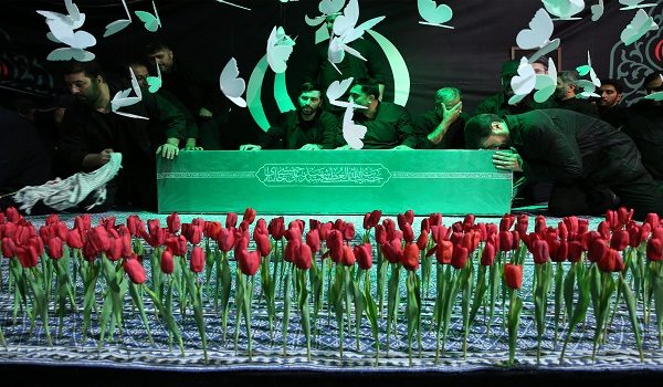 This handout picture provided by the Iranian supreme leader's office shows mourners gathering around the coffin of late supreme leader Ayatollah Ali Khamenei during a ceremony ahead of his funeral at the Imam Khomeini Husseiniyeh in Tehran on July 3, 2026. Khamenei's public funeral will begin on July 4, with his body lying in state at the colossal complex in central Tehran that hosts major Friday prayers, official ceremonies and religious gatherings. (Photo by IRANIAN SUPREME LEADER'S WEBSITE / AFP) / RESTRICTED TO EDITORIAL USE - MANDATORY CREDIT "AFP PHOTO / Iranian supreme leader office" - HANDOUT - NO MARKETING NO ADVERTISING CAMPAIGNS - DISTRIBUTED AS A SERVICE TO CLIENTS
Israel OUT / NO Access Israel Media/Persian Language TV Stations Outside Iran / Strictly No Access BBC Persian / VOA Persian/Manoto TV / Iran International
/ Radio Farda /