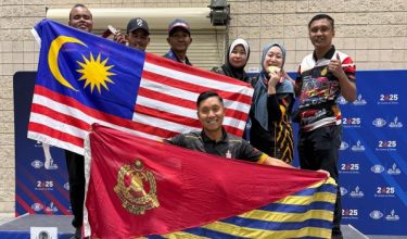 Pasukan dart JBPM kini mengumpul 5 emas, 1 perak dan 1 gangsa - Foto JBPM