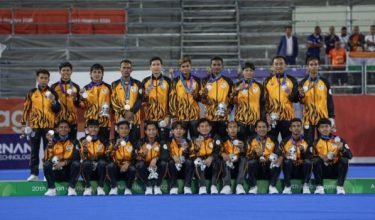 Skuad hoki kebangsaan membawa pulang pingat perak selepas tewas pada kepada India/Foto BERNAMA