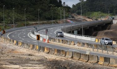 Jajaran redline Lebuhraya Pan Borneo - Pakej WPC11 (Sg Tangap – Pujut Link Road)/Foto FB Datuk Seri Nanta Linggi