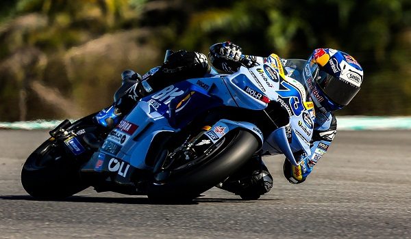 Aksi pelumba BK8 Gresini Racing MotoGP, Alex Marquez pada hari kedua Ujian Pra Musim MotoGP 2026 di Litar Antarabangsa Petronas Sepang hari ini/ BERNAMA