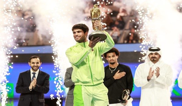 Bintang tenis Sepanyol, Carlos Alcaraz/AFP